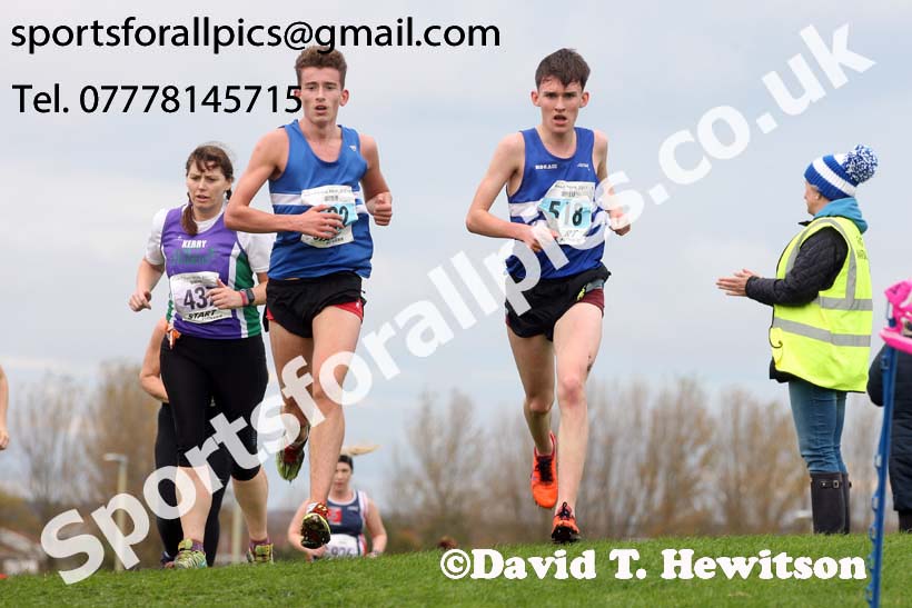 Mens under-17s, Sherman Cup and Davison Shield, Temple Park, South Shields. Photo:  David T. Hewitson/Sports for All Pics